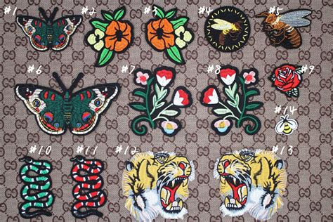 gucci removable patches|AliExpress Gucci patches.